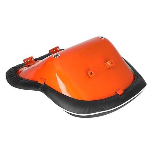 Seat Vinyl Black with Orange fits Kubota B1550 B1700 B2100 B2400 B2710 B7300 B7500 L245 L2050 L2250 L2350 L2550 L2650 L2850 L2900 L3300 L3410 L3600 L3650 L3710 L4200 L4610 L3000 L3000 34200-18400 in Kuwait