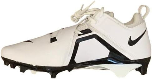 Nike Alpha Menace Pro 3 Low W (Wide) Men's Football Cleats White Black FJ6843-100 Size 14.5 W (Wide) in Saudi Arabia