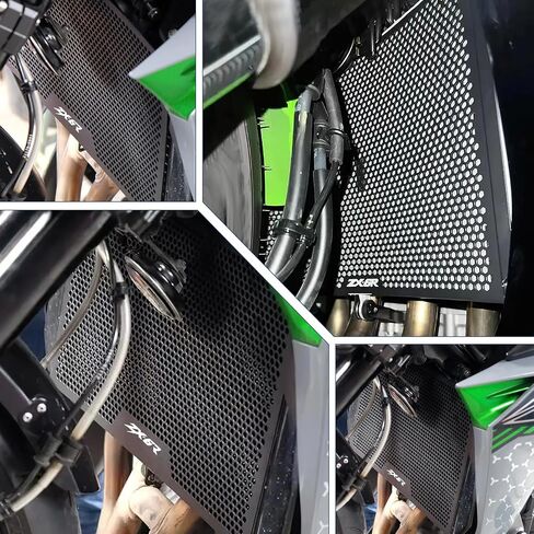Radiator Cover Grille Guard Protection Compatible with KAWASAKI NINJA ZX636R ZX-636R ZX-6R ZX6R ZX63 2013-2023 2024 2025 in Saudi Arabia