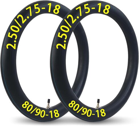 2-Pcs 2.50-18 2.75-18 Inner Tube 2.50/2.75-18 Tube for 80/100-18 80/90-18 90/90-18 Dirt Bike in Saudi Arabia