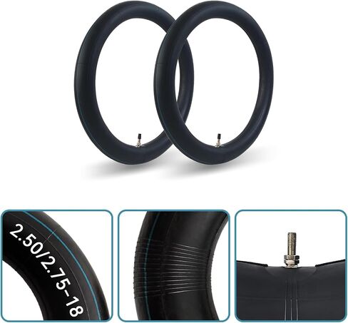 2-Pcs 2.50-18 2.75-18 Inner Tube 2.50/2.75-18 Tube for 80/100-18 80/90-18 90/90-18 Dirt Bike in Saudi Arabia