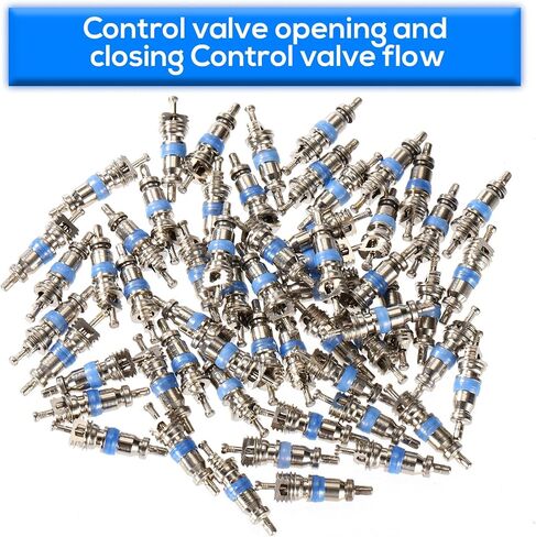 60pcs Ac Valve Cores for R32/R410A/R22, Alloy Premium High Pressure Air Conditioner Hvac Valve Cores Replacement Parts for Refrigeration Systems in Saudi Arabia
