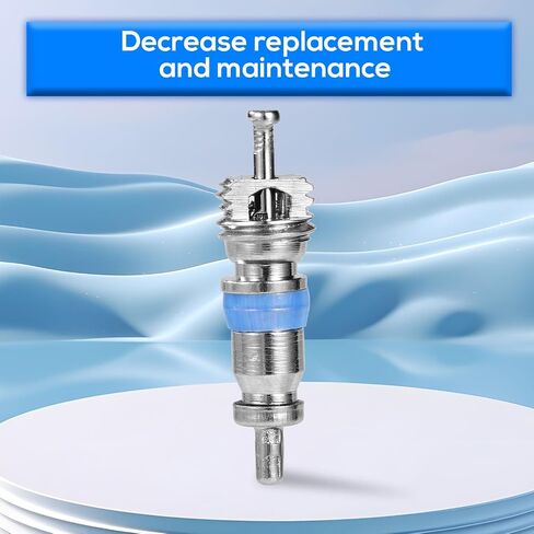 60pcs Ac Valve Cores for R32/R410A/R22, Alloy Premium High Pressure Air Conditioner Hvac Valve Cores Replacement Parts for Refrigeration Systems in Saudi Arabia