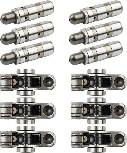 6Pcs Intake Lifter & Rocker Arm Compatible with Grand Cherokee Wrangler Durango Pacifica Voyager Ram 1500 3.6L 2016-2024 5047979AA, 5047896AD, 05047896AC, 5047896AB in Saudi Arabia