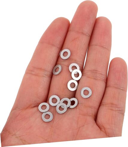 Amosfun 10pcs Silver Rivet Spacers for Folding Hand Fan Repair Fasteners Washers for Easy Installation Inner for Modifications in Saudi Arabia