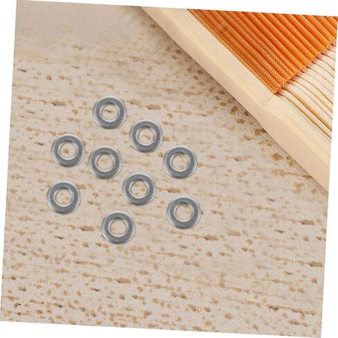 Healifty 10pcs مجموعة الفاصل الفضية الفضية لمحبي طي المصنوعة يدويًا أداة تثبيت مروحة سهلة التثبيت لإصلاحات DIY وتعديلات عالية من أجل الأداء الموثوق بها in Kuwait
