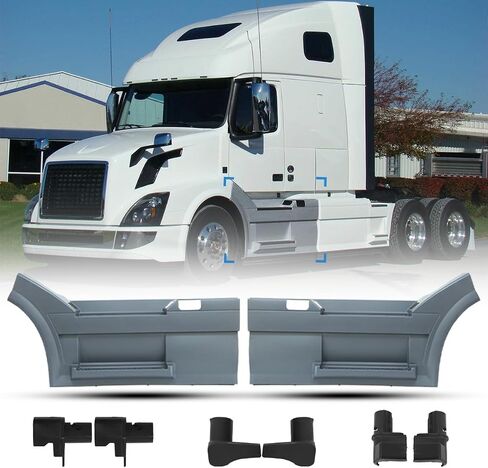 Fairing Side Panel Left Driver Side Compatible with Volvo Truck VNL 2004-2017 (Right side panel w/bracket) in Saudi Arabia