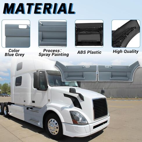 Fairing Side Panel Left Driver Side Compatible with Volvo Truck VNL 2004-2017 (Right side panel w/bracket) in Saudi Arabia
