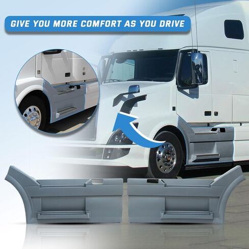 Fairing Side Panel Left Driver Side Compatible with Volvo Truck VNL 2004-2017 (Right side panel w/bracket) in Saudi Arabia