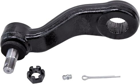 Detroit Axle - Front 2PC Pitman Arm Idler Arm for Chevrolet GMC Tahoe Blazer C1500 C2500 C3500 K1500 K2500 K3500 Suburban Yukon Cadillac Escalade ، 1 Arm Pitman Arm 1 Adler Arm Prense in Saudi Arabia