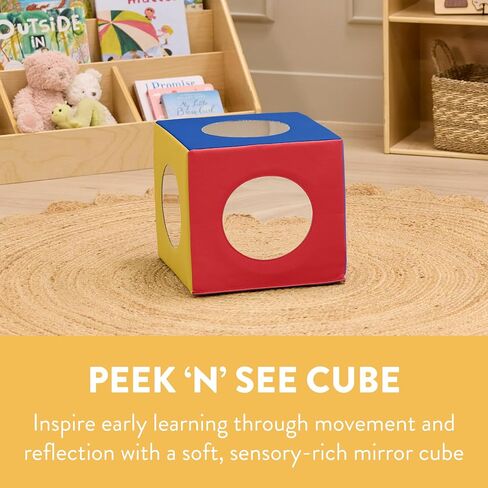 Peek 'n' See Play Cube, Baby Toy, Assorted in Saudi Arabia