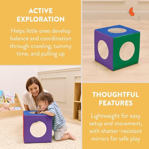 Peek 'n' See Play Cube, Baby Toy, Assorted in Saudi Arabia