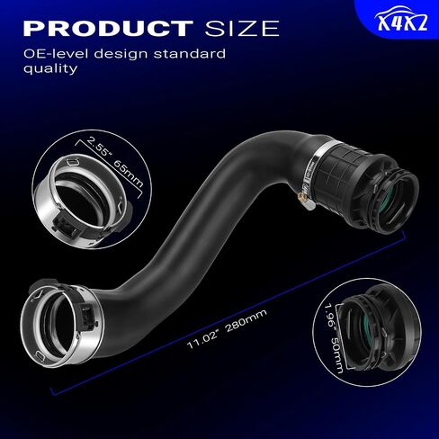 13374646 TurboCharger IncOlooler Air Hose لعام 2016-2019 شيفروليه كروز 1.4L استبدال# 2862031364 42626074 667-308 in Saudi Arabia