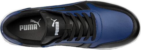 PUMA Frontcourt Leather Low ASTM EH Black/White/Red 8 M in Saudi Arabia