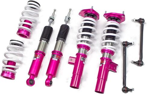 Godspeed MSS0400-C MONOSS COIL OVERSIONS KIT FOR #Volkswagen PACSAT FWD (B6/B7/B8) 2006-19 (55 مم FLM) ، 16 مستويات تخميد ، ارتفاع ركوب القابل للتعديل in Saudi Arabia