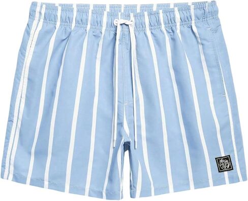 COZYEASE Men's Swim Trunks Quick Dry Elastic Drawstring Print Beach Shorts in Saudi Arabia