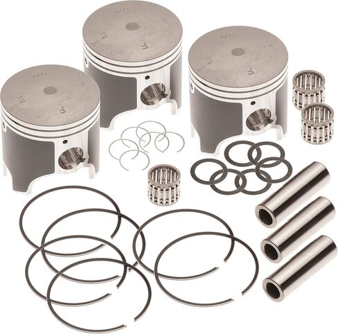 Triple Piston Kit for Yamaha GP XL XLT 1200 1200R PV Std 79.90 66V-11631-00-A0 in Saudi Arabia