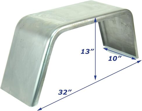 بنيت (Qty 2)- مصدات مربع الفولاذ المربوفة البارد 10 '× 32' 'x 13' '، 22952-2 in Kuwait