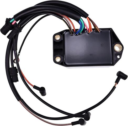 وحدة التبديل مربع الإشعال النمطية 113-4028 متوافقة مع جونسون إيفينيرود 85HP-115HP 4 الاسطوانة استبدالها 0583773 0584028 0584027 0584029 1989-1998 in Saudi Arabia