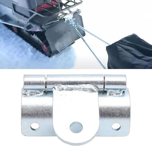Aramox Snowmobile Universal Bumper Hitch, Metal Snowmobile Bumper Tow Hook for, Ski Doo. Fits 1inch Bumpers. Secure and Stable Towing, Quick Install, Sturdy Construction in Saudi Arabia