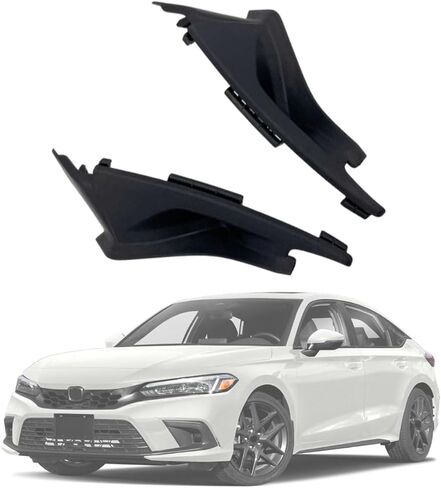 1 Pair Front Windshield Wiper Side Cowl Extension Trim Cover Replacement Part 73155-T20-A01,73165-T20-A01 for Honda Civic 2022 2023 2024 in Saudi Arabia