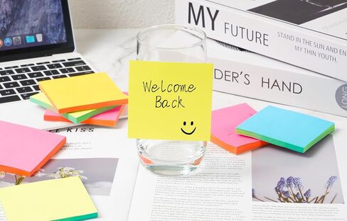 (18 Pads) Pop Up Sticky Notes 3x3 Refills, Strong Adhesive Memo Pad Bulk with 9 Bright Colors, Suitable for Home, Office, School, Clean Removal in Saudi Arabia