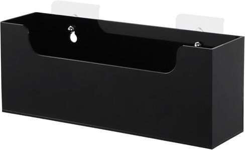 Clear Acrylic Mail Holder Box for Desk or Wall Mount, Mail Organizer Countertop, Modern Wall Mounted or Tabletop Mailbox, Letter Storage Organizer Box in Saudi Arabia