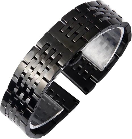 Stainless Steel Strap Watch Band 12/14/16/18/19/20/22/24mm Wristband in Saudi Arabia