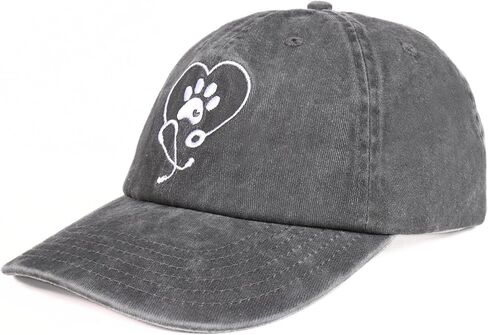 InnoBeta Vet Tech Week Gifts, Veterinary Cap for Veterinarian for Women Men for Christmas, Birthday, Adjustable Embroidered Baseball Hat (Grey) in Saudi Arabia