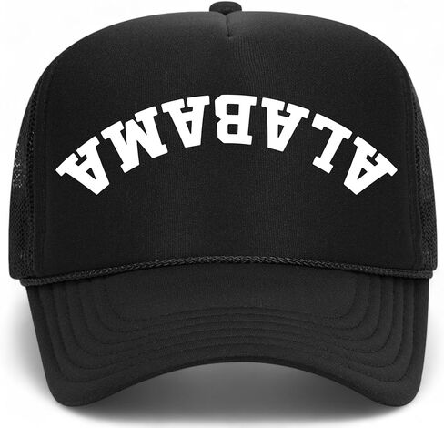 ألاباما رأسا على عكس قبعة سائق الشاحنة عتيق | آل قبعة البيسبول Snapback القابلة للتعديل الممتازة للرجال والنساء in Kuwait