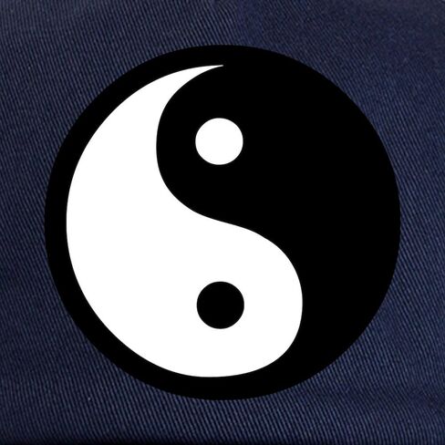 CafePress Black and White Yin Yang Bala Cap Adjustable Baseball Cap in Saudi Arabia