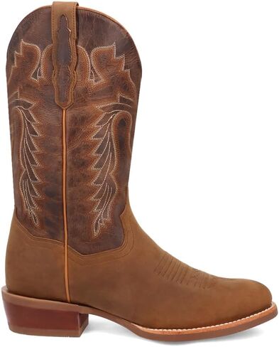 Dan Post Men's Neeley Embroidered Round Toe Pull on Western Boot in Saudi Arabia