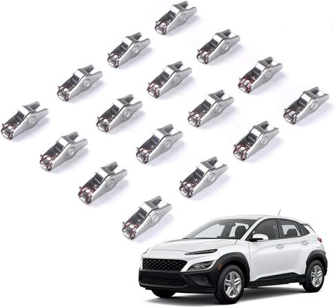 16pcs مجموعة أذرع الروك 24551-2e001 لـ Hyundai/KIA 2014-2023 2.0L L4-يعيد تشغيل الصمام السلس يقلل من كفاءة تعزيز الضوضاء in Saudi Arabia