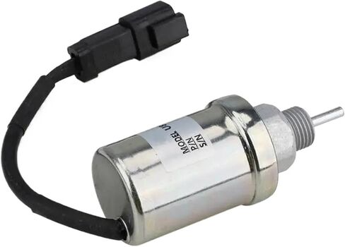 ABHX-12V FUEL CHOP OFF Solenoid 185206452 U85206520 U85206452 STOP الملف اللولبي للمحرك 3011C 3013 402D الأجزاء in Saudi Arabia