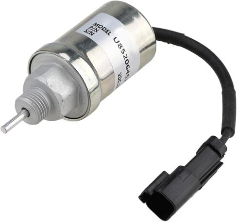 ABHX-12V FUEL CHOP OFF Solenoid 185206452 U85206520 U85206452 STOP الملف اللولبي للمحرك 3011C 3013 402D الأجزاء in Saudi Arabia