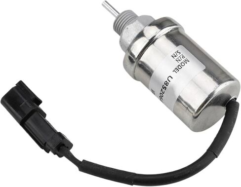 ABHX-12V FUEL CHOP OFF Solenoid 185206452 U85206520 U85206452 STOP الملف اللولبي للمحرك 3011C 3013 402D الأجزاء in Saudi Arabia