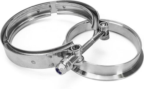 4 '' S400 S480 عادم V-Band-Band Hlamp Clamp Kit مع مخفض الفولاذ المقاوم للصدأ ، مناسب لـ S400SXE S475 S463 S467 SX-E SX T4 in Saudi Arabia