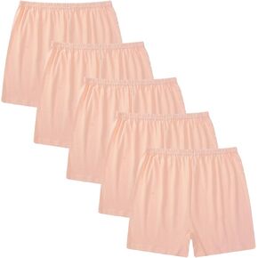 5pcs Women's Boxers Underwear Cotton Boxers for Women Loose Soft Panties Shorts For Middle Elderly Ladies in Saudi Arabia