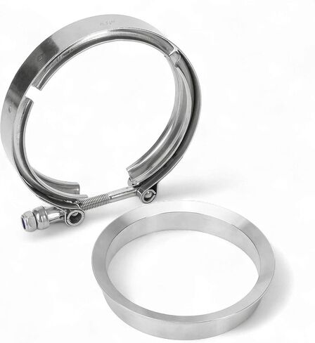 4 '' S400 S480 عادم V-Band-Band Hlamp Clamp Kit مع مخفض الفولاذ المقاوم للصدأ ، مناسب لـ S400SXE S475 S463 S467 SX-E SX T4 in Saudi Arabia