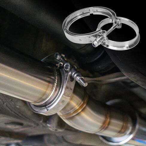 4 '' S400 S480 عادم V-Band-Band Hlamp Clamp Kit مع مخفض الفولاذ المقاوم للصدأ ، مناسب لـ S400SXE S475 S463 S467 SX-E SX T4 in Saudi Arabia