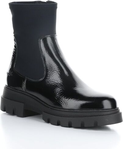 Bos. & Co. PATENT/TRICO SIDE ZIP BOOT - FIVE in Kuwait