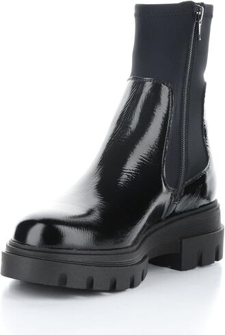 Bos. & Co. PATENT/TRICO SIDE ZIP BOOT - FIVE in Kuwait
