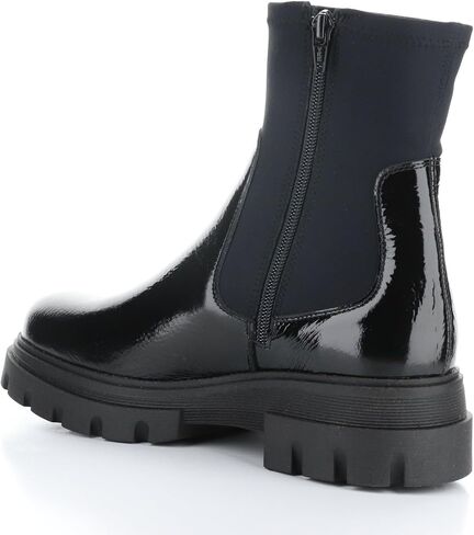 Bos. & Co. PATENT/TRICO SIDE ZIP BOOT - FIVE in Kuwait
