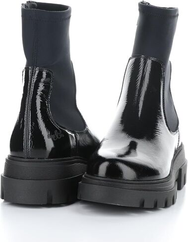 Bos. & Co. PATENT/TRICO SIDE ZIP BOOT - FIVE in Kuwait