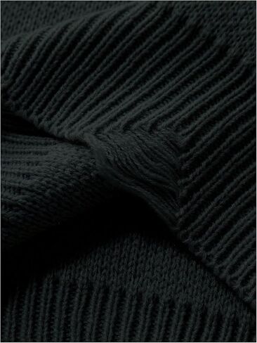WDIRARA Men's Distressed Sweater Crew Neck Long Sleeve Pullovers Knit Top Streetwear in Saudi Arabia