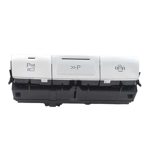 4N0959673J Compatible for Audi A6 C8 A7 A8 Q7 Q8 Silver Chrome Multi Function Switch PDC Park Assist Radar Switch 4N0 959 673 J in Kuwait