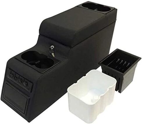 Crown Automotive RT Off-Road Locking Center Console, Black in Saudi Arabia