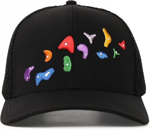 InnoBeta Rock Climbing Gifts for Men Women Trucker Hat Cap, Funny Adjustable Embroidered Trucker Hat for Rock Climbers in Birthday, Christmas in Saudi Arabia
