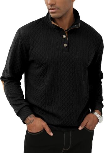 Lexiart Mens غير الرسمي ذوي الأكمام الطويلة الأكمام الطويلة in Saudi Arabia
