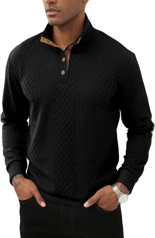 Lexiart Mens غير الرسمي ذوي الأكمام الطويلة الأكمام الطويلة in Saudi Arabia